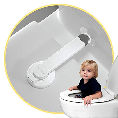 4our Kiddies Baby Toilet Lock (2 Pack) for Child Safety, Baby Proof Toilet  Seat Lock with
